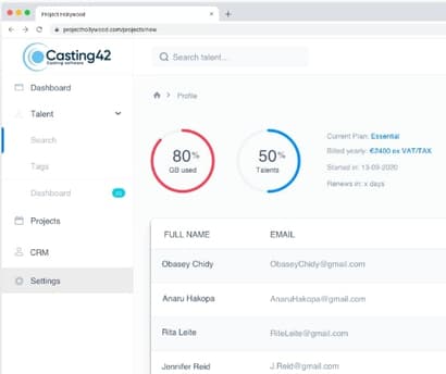 AVG online casting